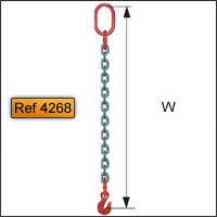Ref 4268 : 1 ring + 1 hook (shorteners)