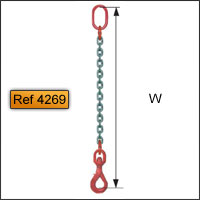 Ref 4269 : 1 ring + 1 hook - V.A. to reel
