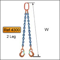 Ref 4300: 2 hooks (standard)