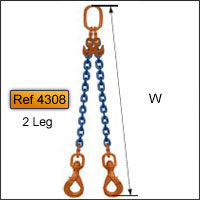 Ref 4308: adjustable to 2 hooks - V.A.