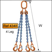 Ref 4348: 4 hooks (standard)